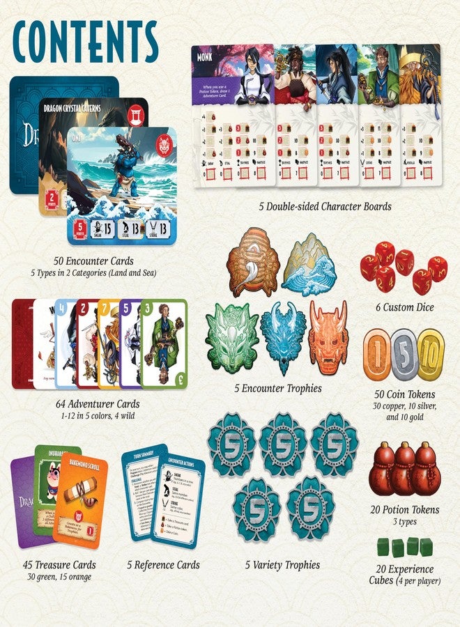 Gamewright DragonIsles - Fantasy Adventure Family Board Game for 2-5 Players, Ages 10+ - A Journey of Far-Shores and Fortunes! - Image 4